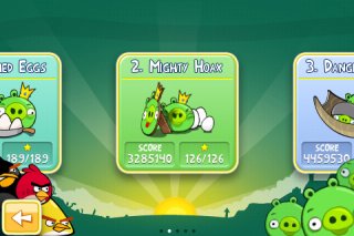 Angry Birds Mighty Hoax 3-star video walkthroughs