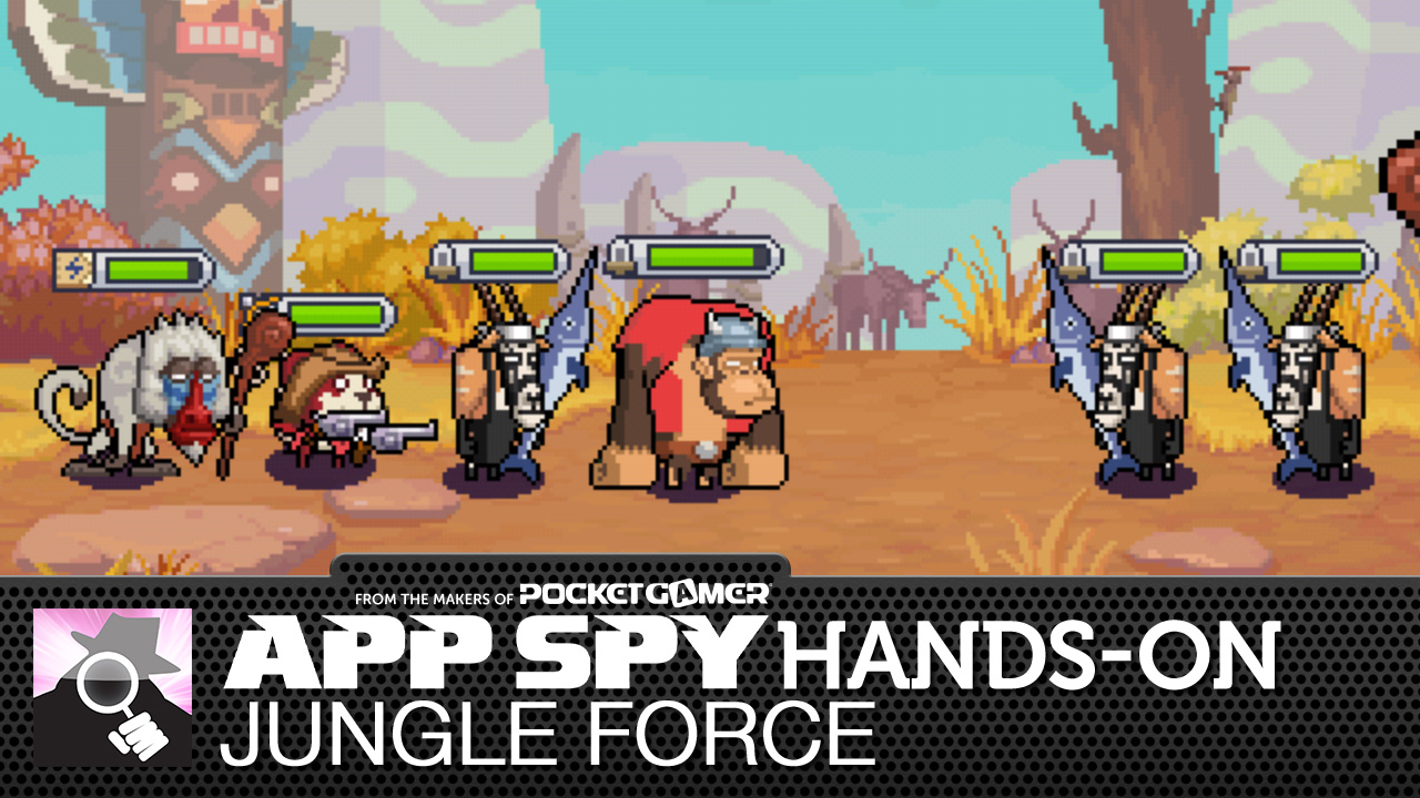 An early look at Jungle Force, where it's not uncommon to see rodents with automatic weapons