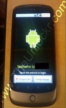 First video footage of Google's Nexus One phone