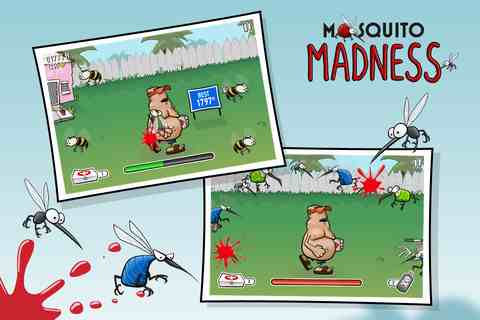 Free iPhone and iPad games: Mosquito Madness, SimplePhysics