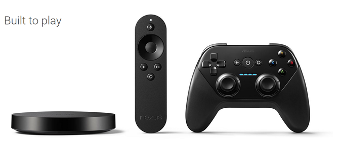 The Nexus Player is an Android TV-powered set-top box that you can buy a big ol' controller for