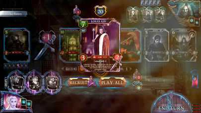 VEmpire - The Kings of Darkness is a spooky deck-builder that's out now for iPhone and iPad