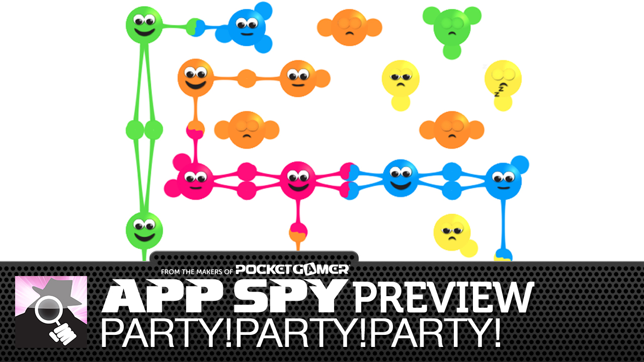 Our Party!Party!Party! video preview features lots of party people holding hands