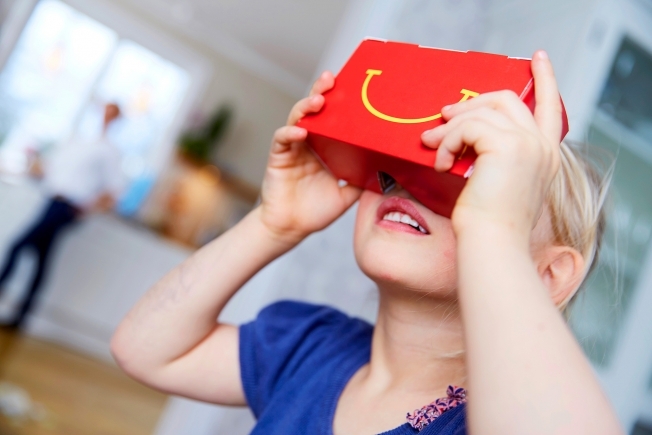 McDonald’s is turning its Happy Meal boxes into cardboard VR in Sweden