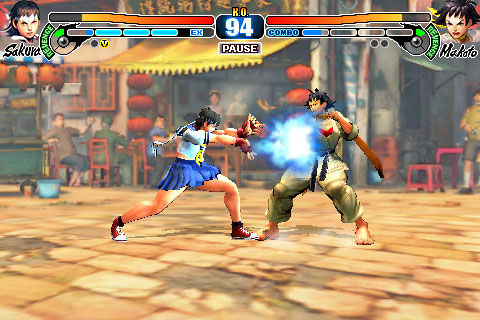 Capcom’s iPhone bruiser Street Fighter IV: Volt reduced to £2.99/$4.99, updated with 2 new characters and Friend Request button