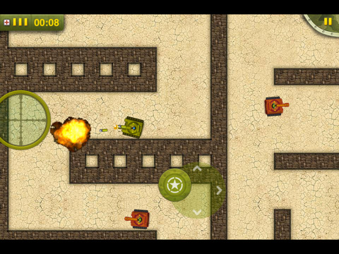 Bigs guns meet arcade strategy in iPhone shooter Tiny Tanks