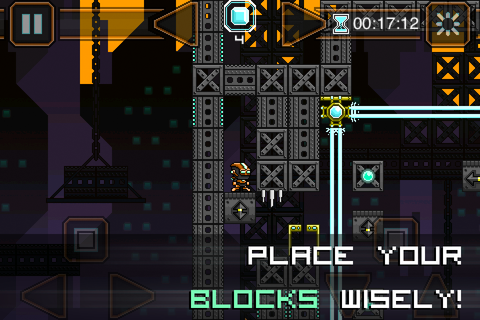 Build and share your own levels in retro platformer BlockHopper for iPhone