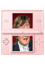 Stephen Fry on why he loves his pink DS Lite