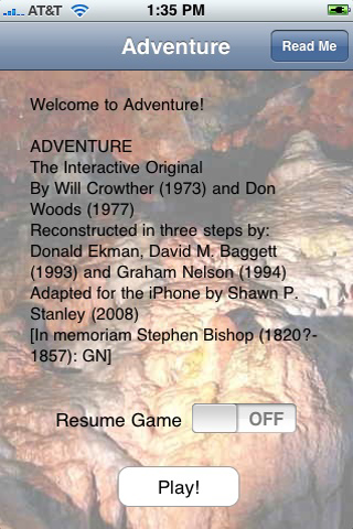 iPhone gets a text adventure game on Day One of the App Store