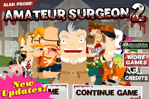 Free iPhone and iPad games: Amateur Surgeon 2, Surfing Tsunami