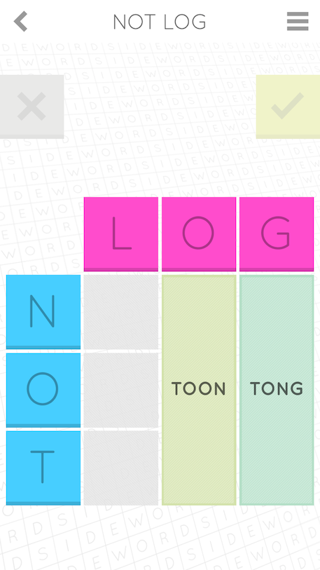 Sidewords review - A tough but rewarding letter puzzler