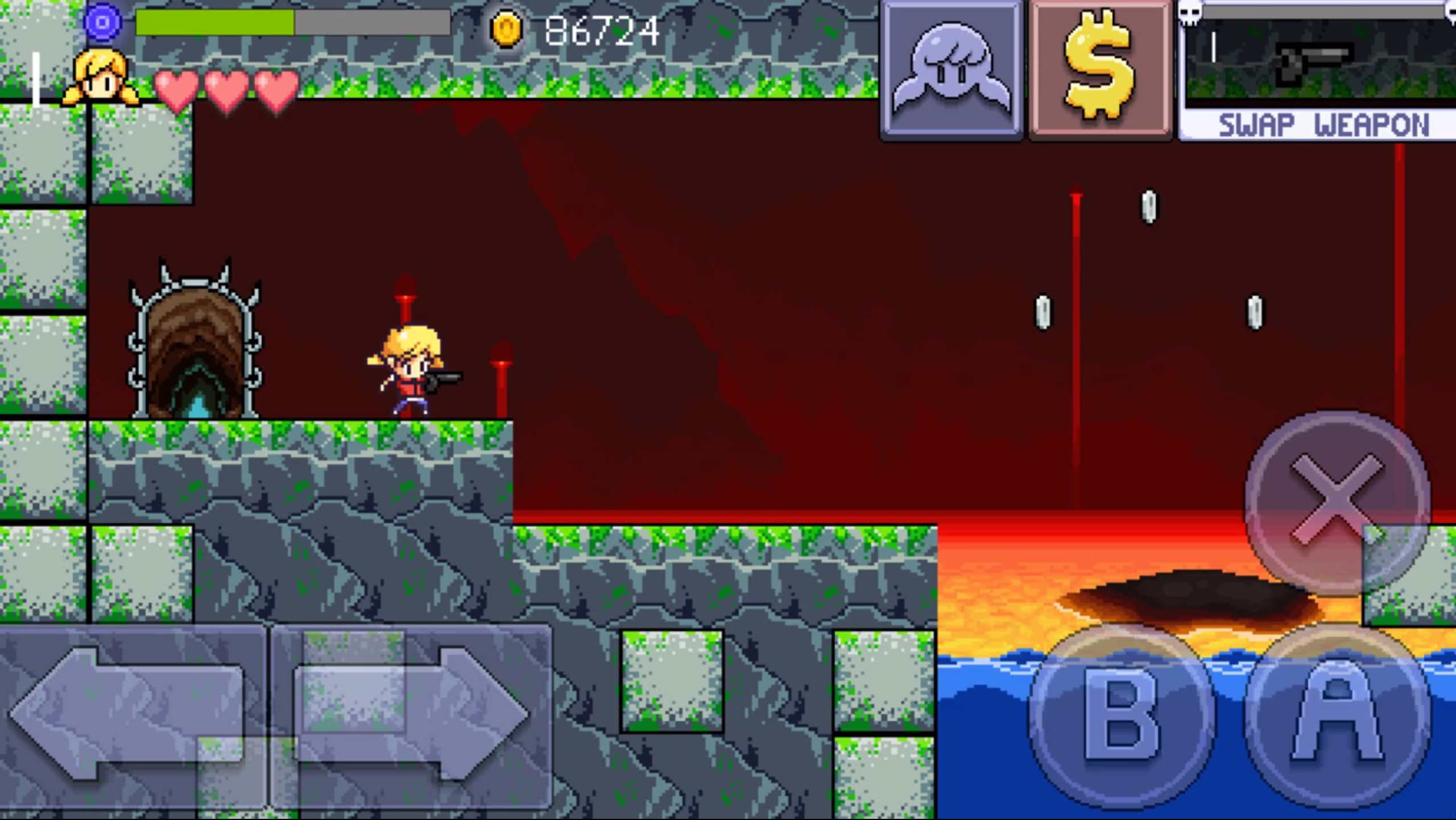 Giant sword-wielding retro platformer Cally's Caves 3 coming to iOS in July