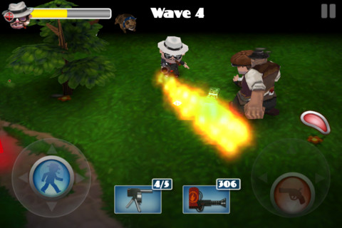 Free iPhone and iPad games: Mafia Rush, Zombie: The Rescue