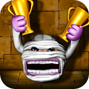 Be crowned King or Queen in exciting new arcade game Bungee Mummy: Challenges