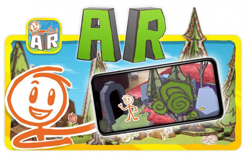 The hugely creative Draw a Stickman: AR is now available for iOS devices