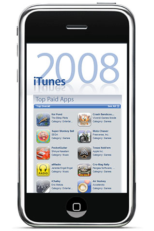 Apple releases details of 2008's top iPhone apps