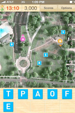 Exercise while you learn with iPhone's Seek 'n' Spell GPS game