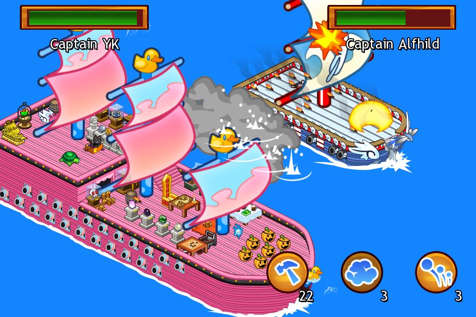 Lil' Pirates on iPhone update adds iPad support, Game Center