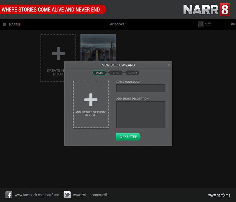 Motion comic app NARR8 rolls out user content editor StoryBuilder