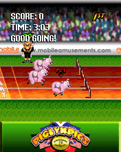 Pork out with Piglympics mobile game