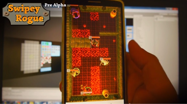 Swipey Rogue brings extra panic to grid-based dungeon crawling