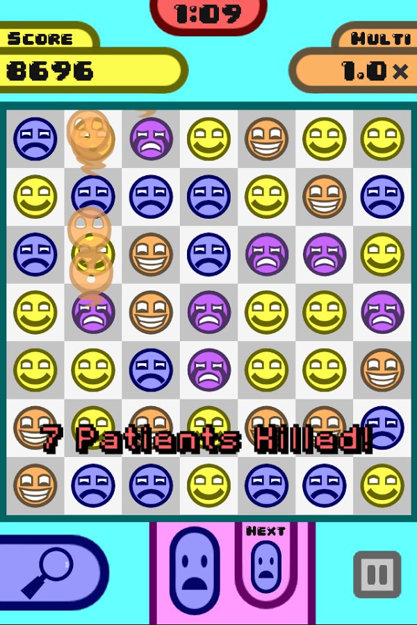Pill Popper is a mood-altering match-three puzzler for iOS and Android