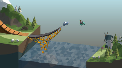 Bridge the gap in outlandish fashion in new construction puzzler Poly Bridge