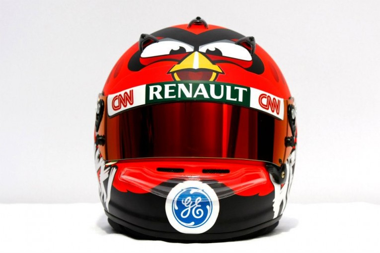 [UPDATE] Angry Birds Space to appear on Kovalainen's helmet in upcoming Formula One race