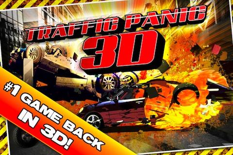 Explosive iPhone and iPad vehicle-management game Traffic Panic 3D drives into the Android Market