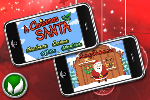 Free iPhone game: A Christmas Santa