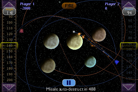 Free iPhone game: Orbattle