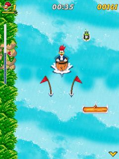 Woody Woodpecker in Waterfools