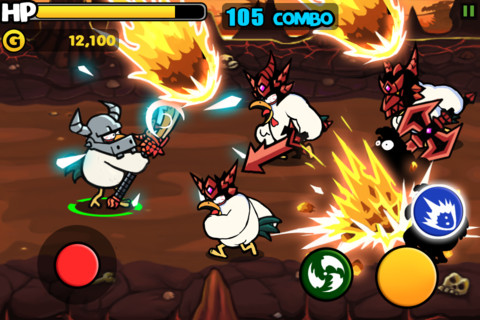 Free iPhone and iPad games: SuperCoo, Chicken Revolution: Warrior