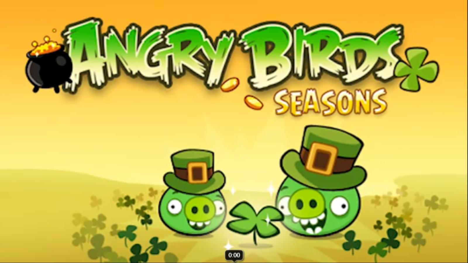 Rovio shows off St Patrick's Day 'Go Green, Get Lucky' Angry Birds update