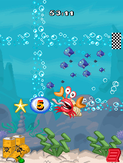 Hermit Crab sidles on to mobile