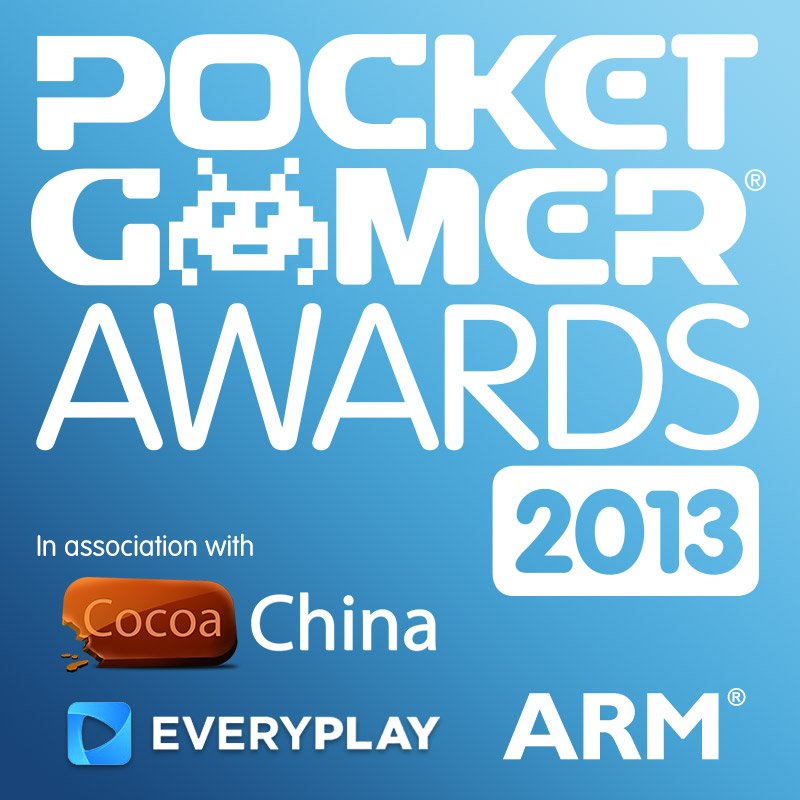 Hurry! Only 1 week left to vote in the Pocket Gamer Awards 2013