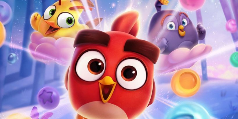 Angry Birds Dream Blast is a new bubble-popping puzzler featuring those famous avians