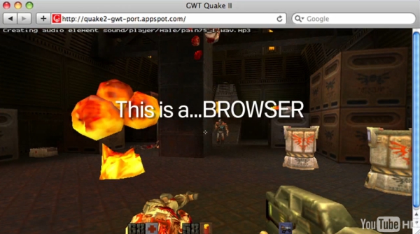 Who needs Flash any way?: Google boffins get Quake 2 running in-browser with HTML5