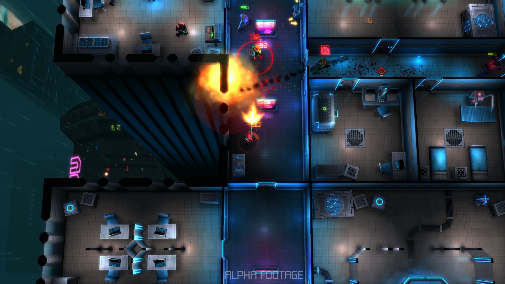 10tons will bring brutal twin-stick shooter Neon Chrome to iOS, Android, and Vita