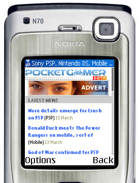 Get Pocket Gamer on your mobile phone, PSP or DS