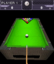 3D Real Billiards 2007 pots onto mobile