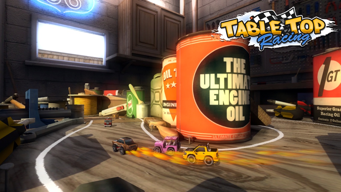 WipEout designer's Table Top Racing game accelerating onto the App Store on January 31st