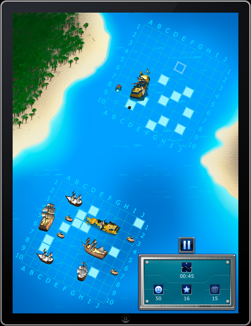 Warships - Sea on Fire christened in time for iPad launch