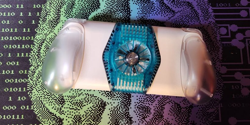 Back of the Gamesir x3 Pro Controller