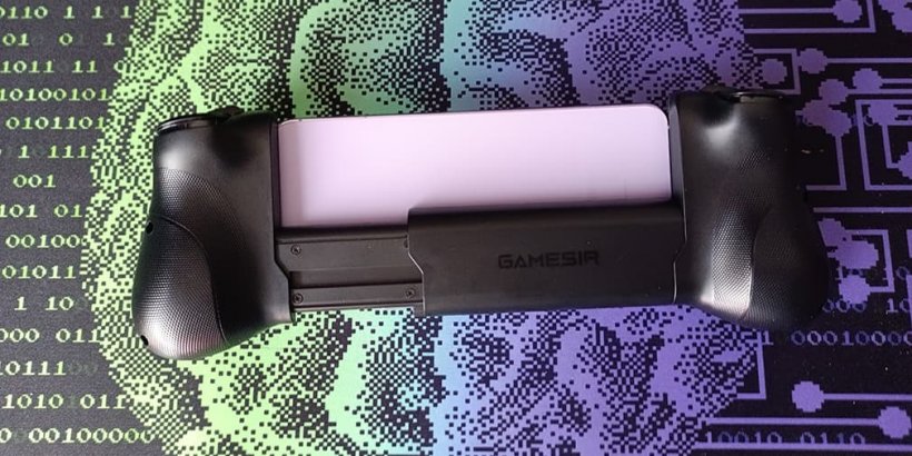 back of the gamesire x5 lite android controller