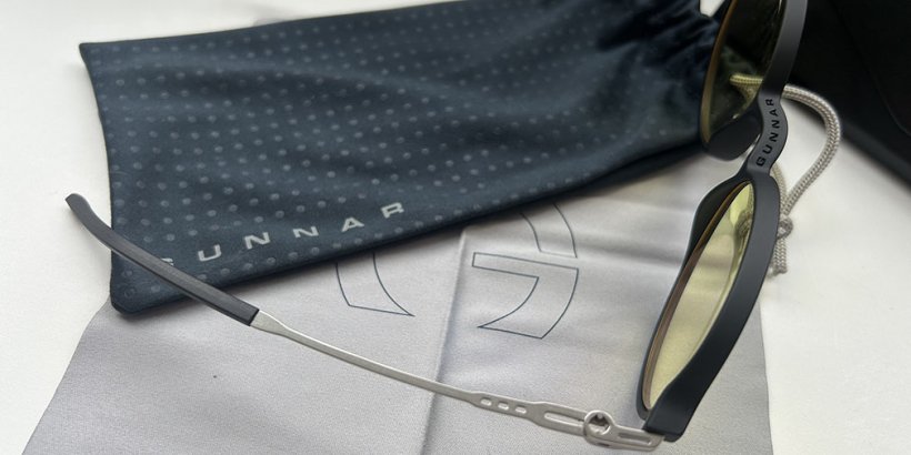 Side view of the Gunnar Loop glasses