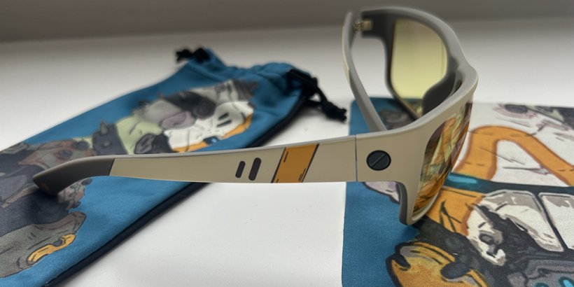 Side angle of the Gunner Borderland 4 Ripper Glasses