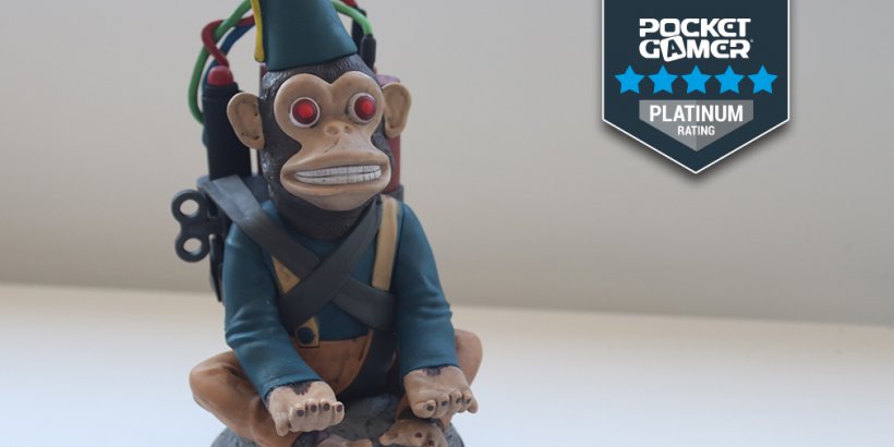 Call of Duty Monkey Bomb Cable Guy Phone Holder review - "Creepy monkey guy"