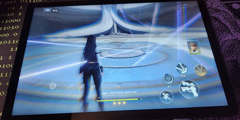 The game Love and Deepspace on the Doogee U11 tablet