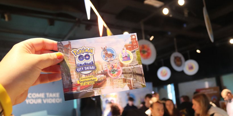 Pokemon Go City Safari Amsterdam Card